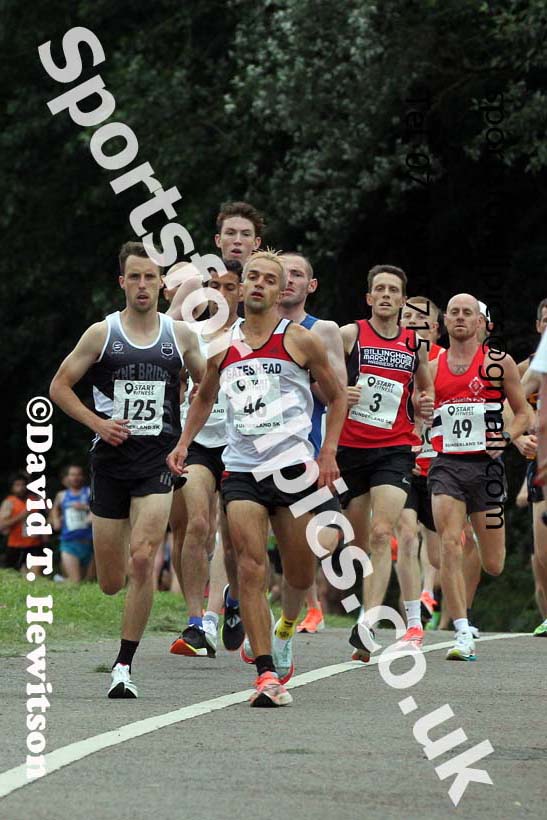 Mens Sunderland 5k (Inc. NE and NCAA Champs), Silksworth, Sunderland, Thursday, July 22nd. Photo: David T. Hewitson/Sports for All Pics